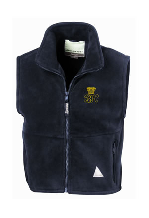 soft shell gilet - kids